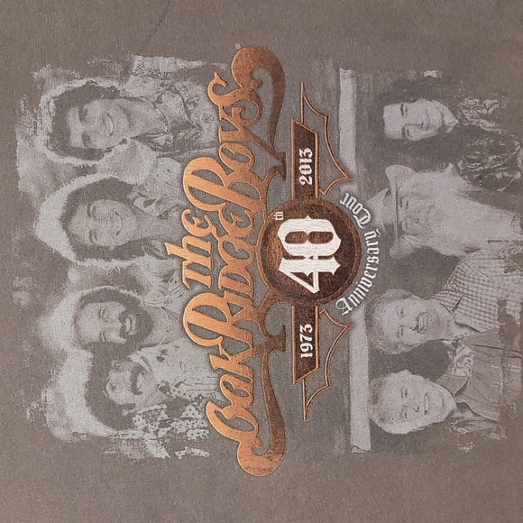 THE OAK RIDGE BOYS. 40TH ANNIVERSARY TOUR. T shirt size M - Picture 2 of 10